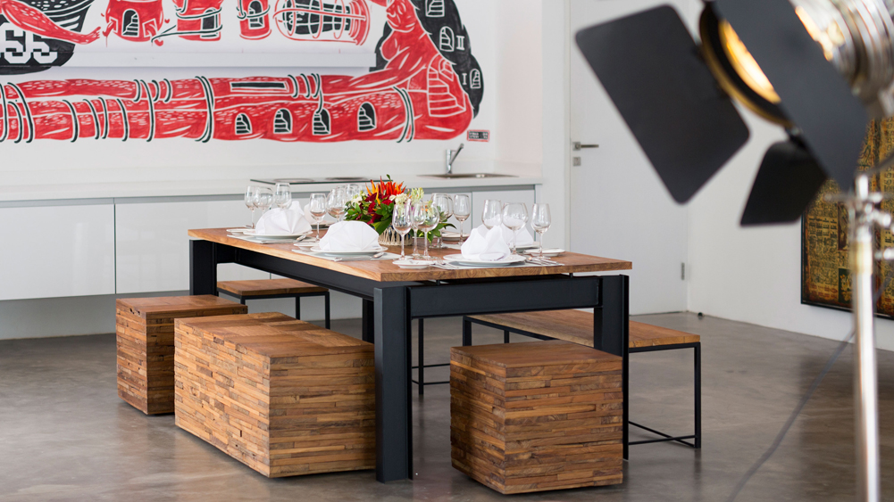 Villa Canggu - Villa North dining area